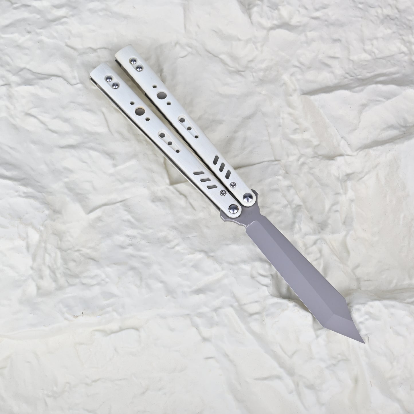 Titus Replicant Balisong Clone Titanium Lining