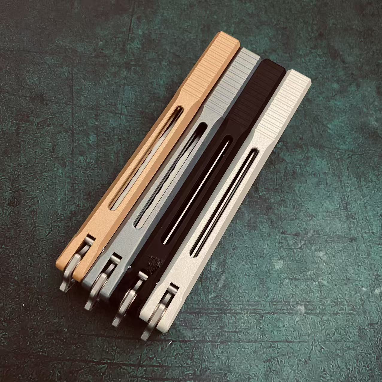 Banshu Orca V2 Balisong Clone 7075 Aluminum Handle