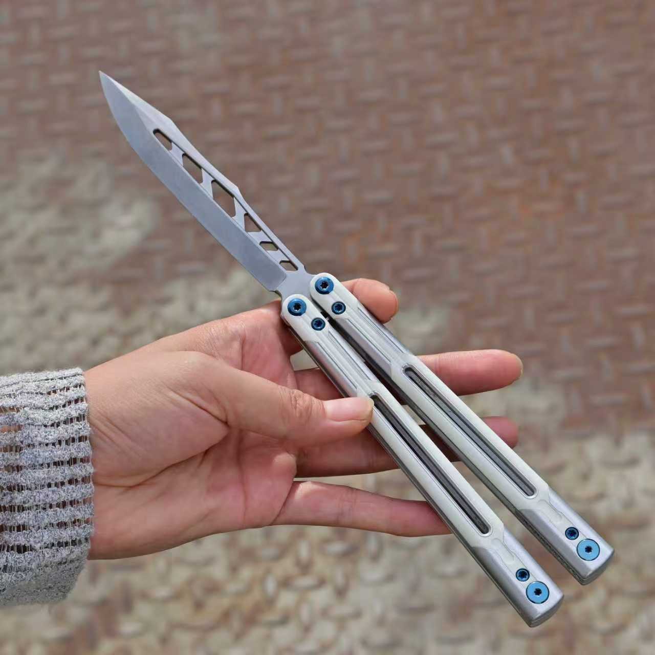 Titus Cygnus Balisong Clone G10+7075 Aluminum