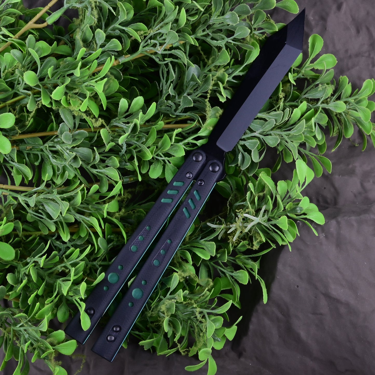 Titus Replicant Balisong Clone Titanium Lining