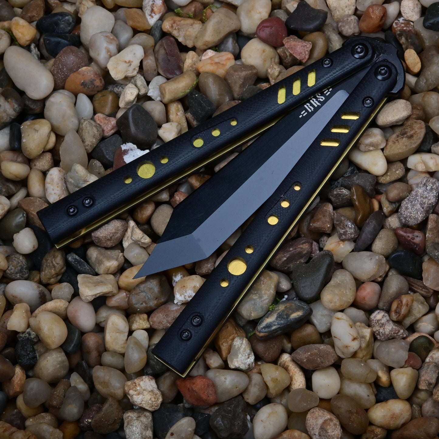 Titus Replicant Balisong Clone Titanium Lining