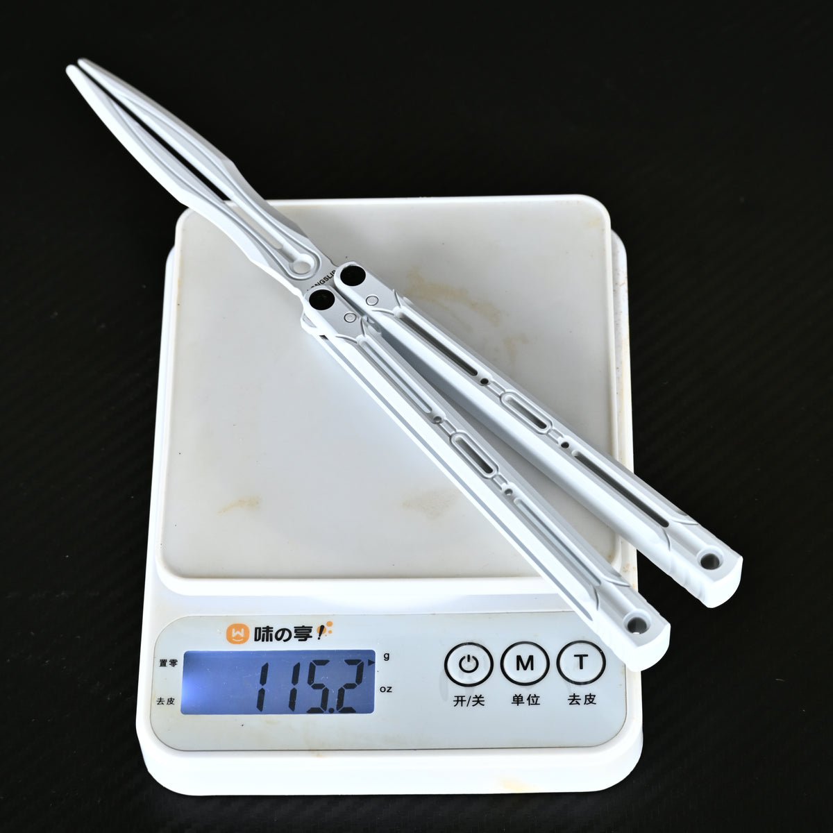 Longslip Aries OG Balisong 7075 Aluminum Handle Tuning Fork Blade