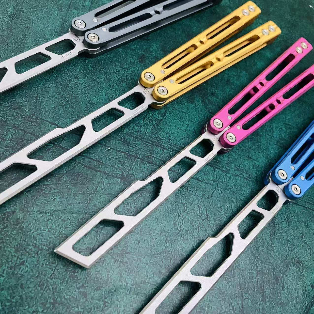 Banshu 8802 Original Balisong 7075 Aluminum Handle