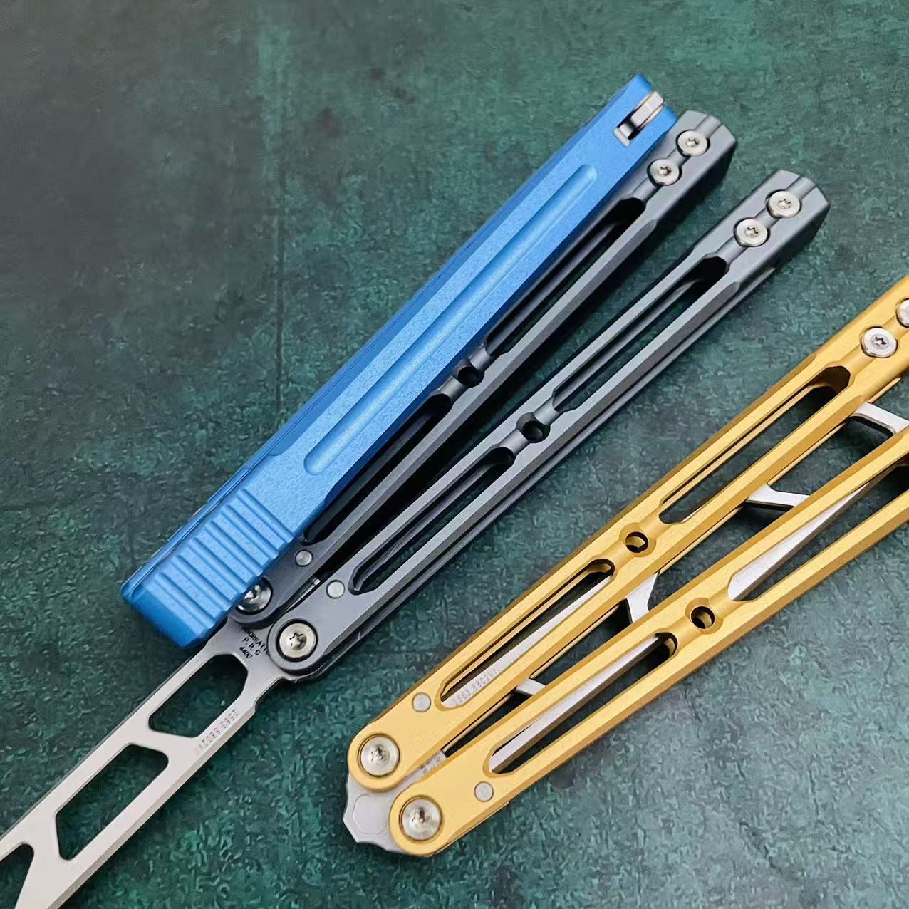 Banshu 8802 Original Balisong 7075 Aluminum Handle