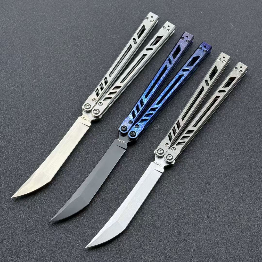 Baliplus Titanium Barebones Balisong Clone