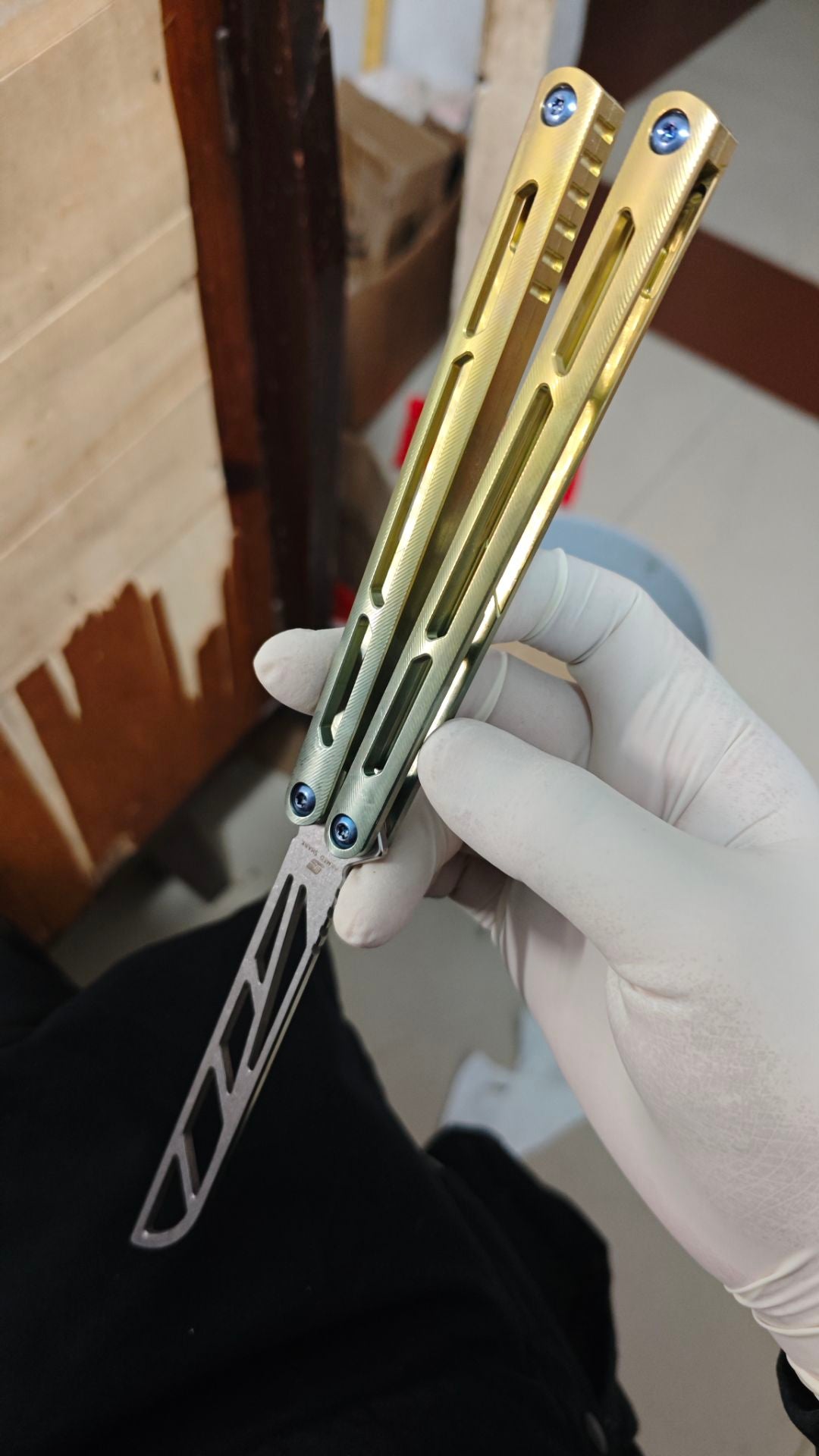BBKS‘s Anodization Service For Titanium Balisong