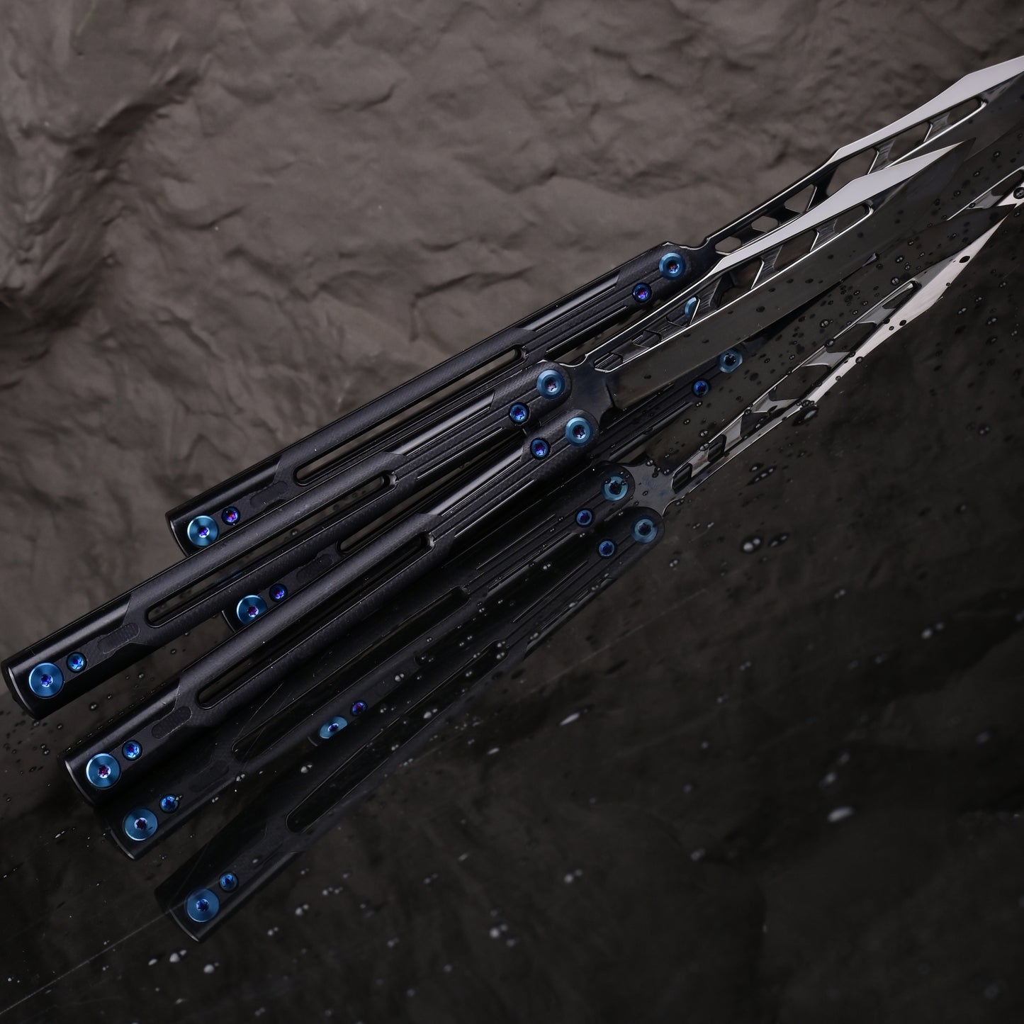 Titus Cygnus Balisong Clone G10+7075 Aluminum