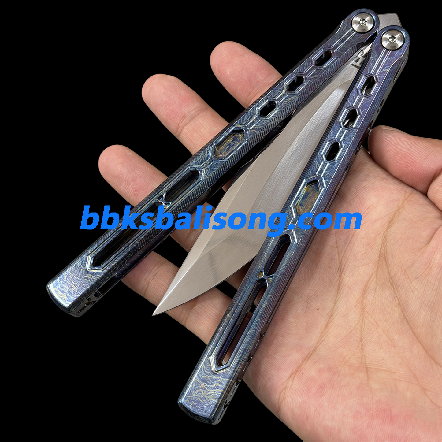 Titus Echo Original Balisong Titanium Handle