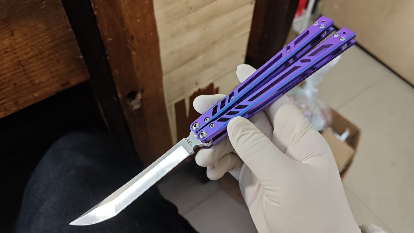Baliplus Titanium Barebones Balisong Clone