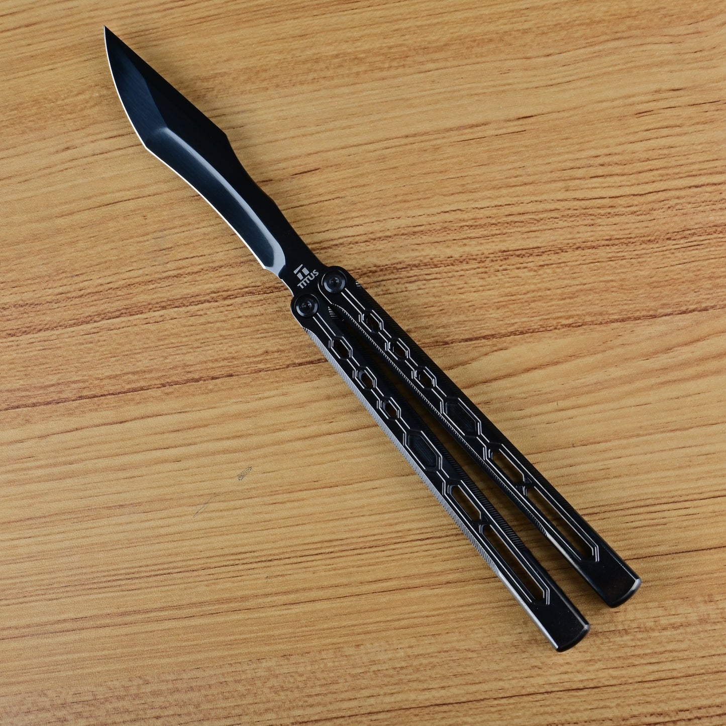 Titus Echo Original Balisong Titanium Handle