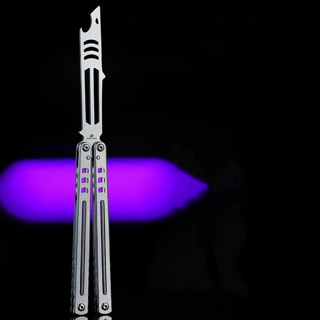 ARMED SHARK Steel Madko Balisong Clone