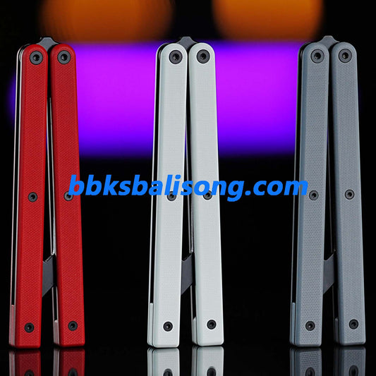 ARMED SHARK Bermuda Balisong Clone G10+Steel Handle