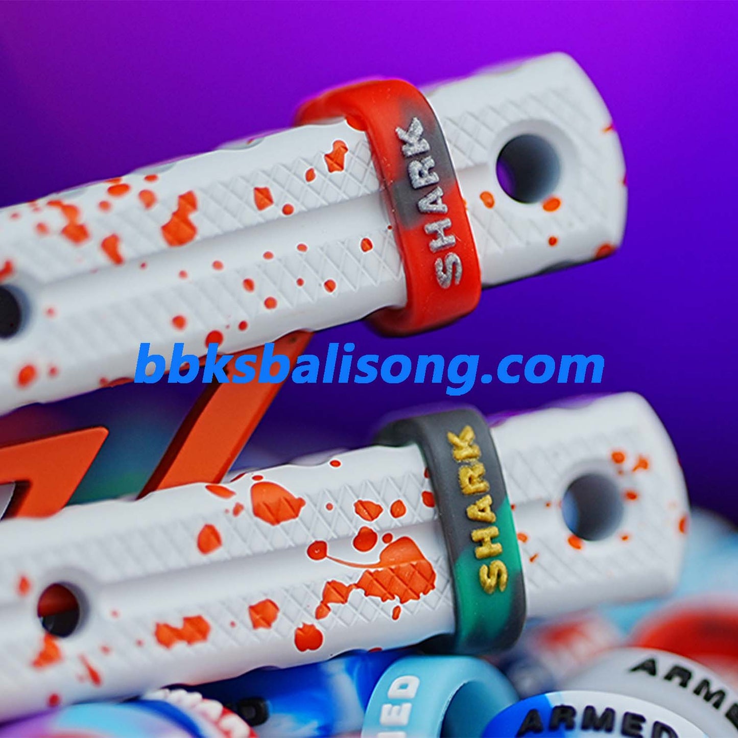 ARMED SHARK Bite Handle Markers
