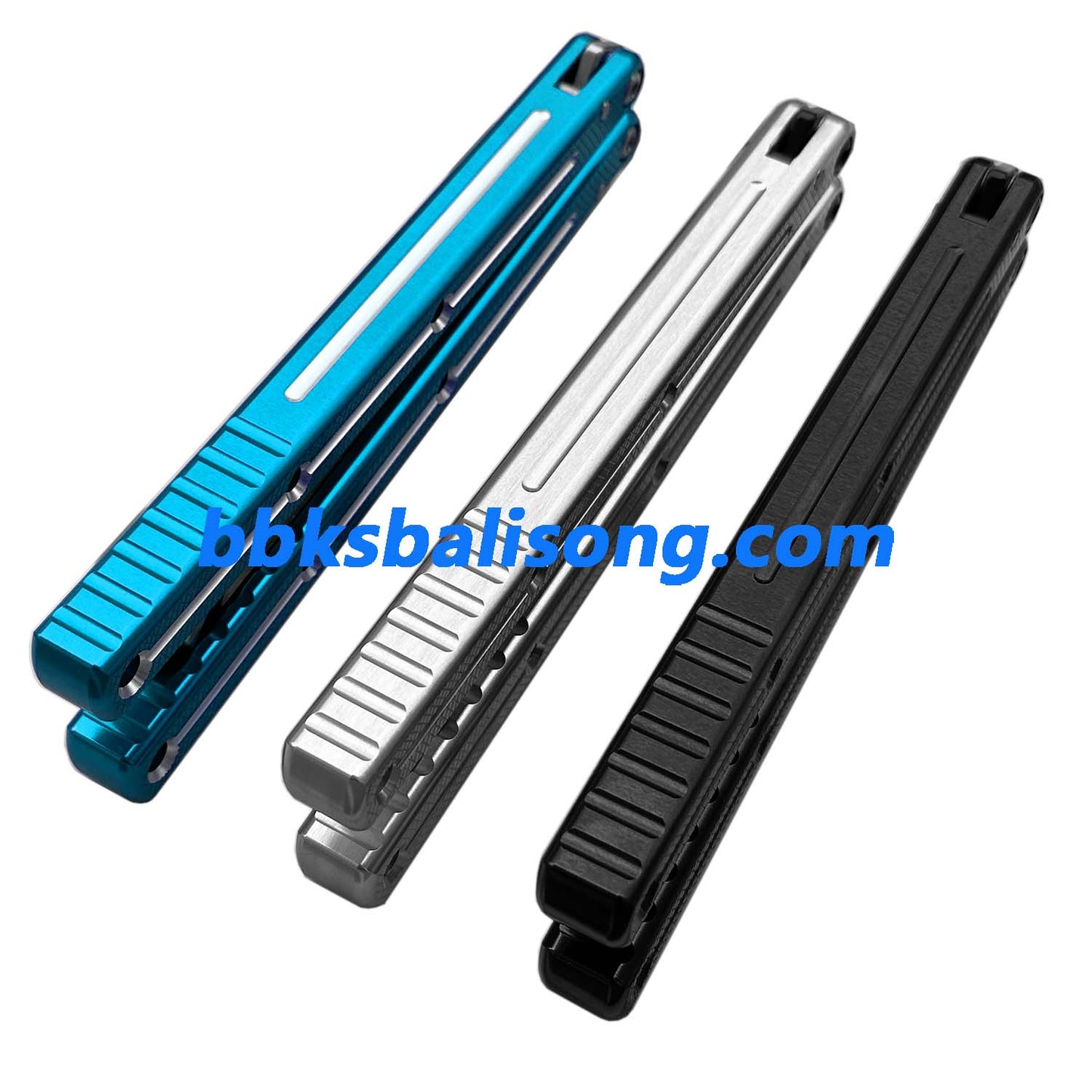 ARMED SHARK Krake Raken (Kraken) V3 Balisong Clone 7075 Aluminum Handle