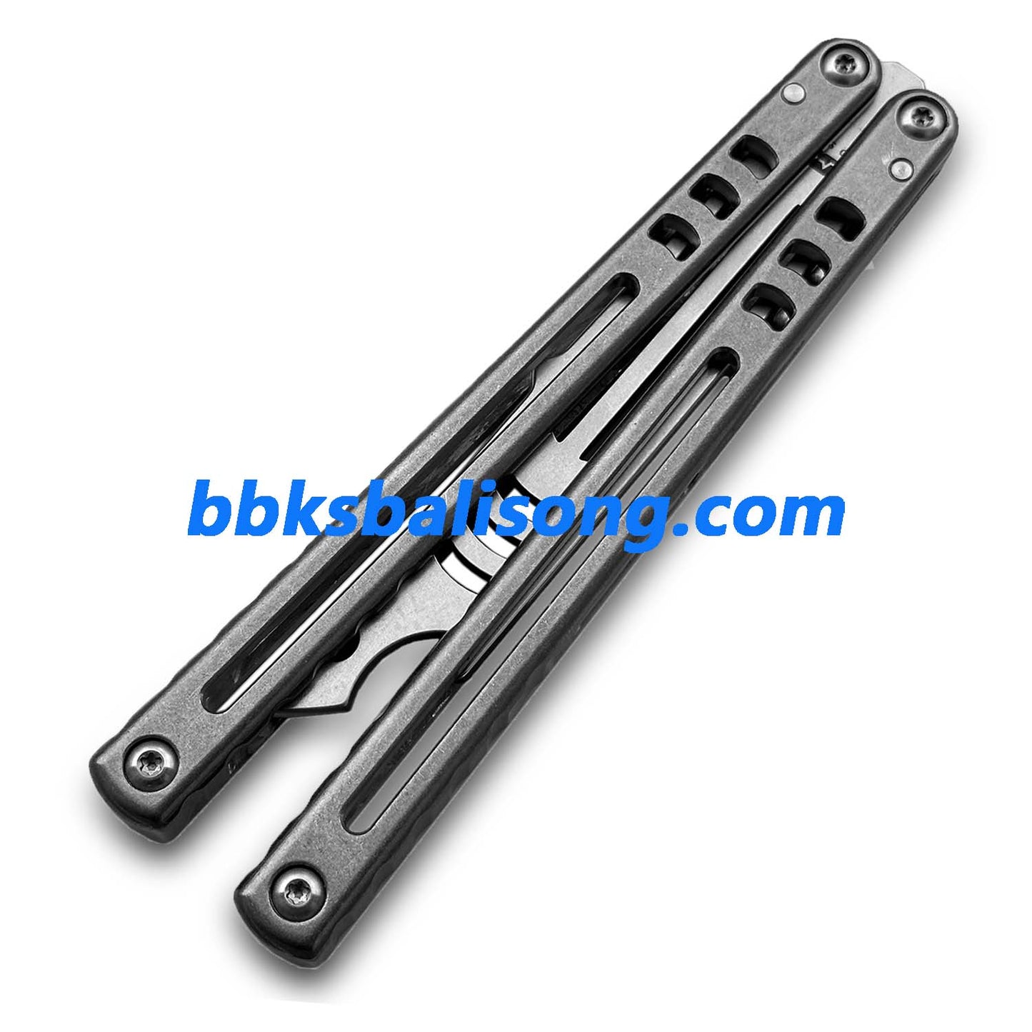 ARMED SHARK Madko Balisong Trainer Clone Titanium Handle