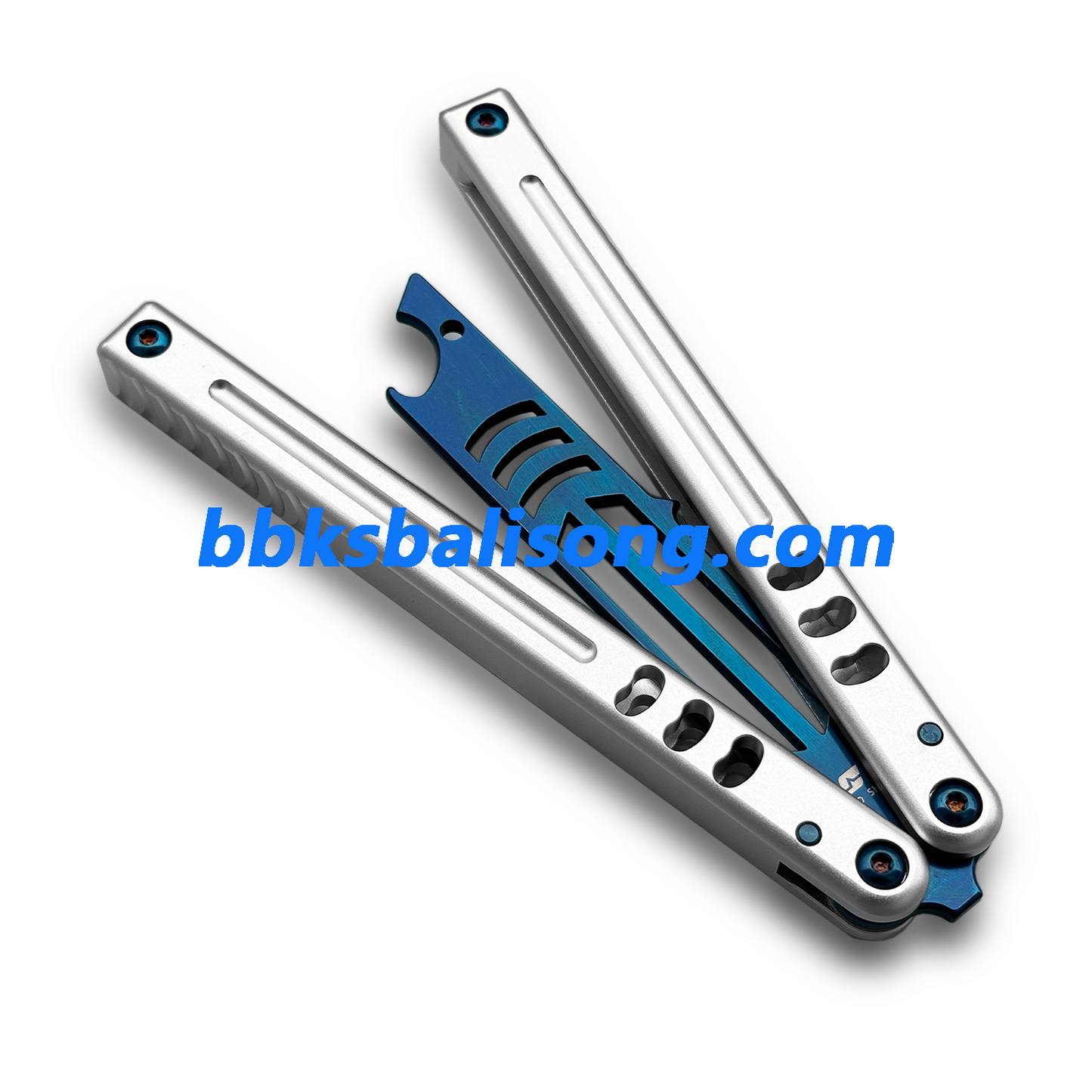 ARMED SHARK Mako V5 Balisong Clone Bottle Opener 6061 Aluminum