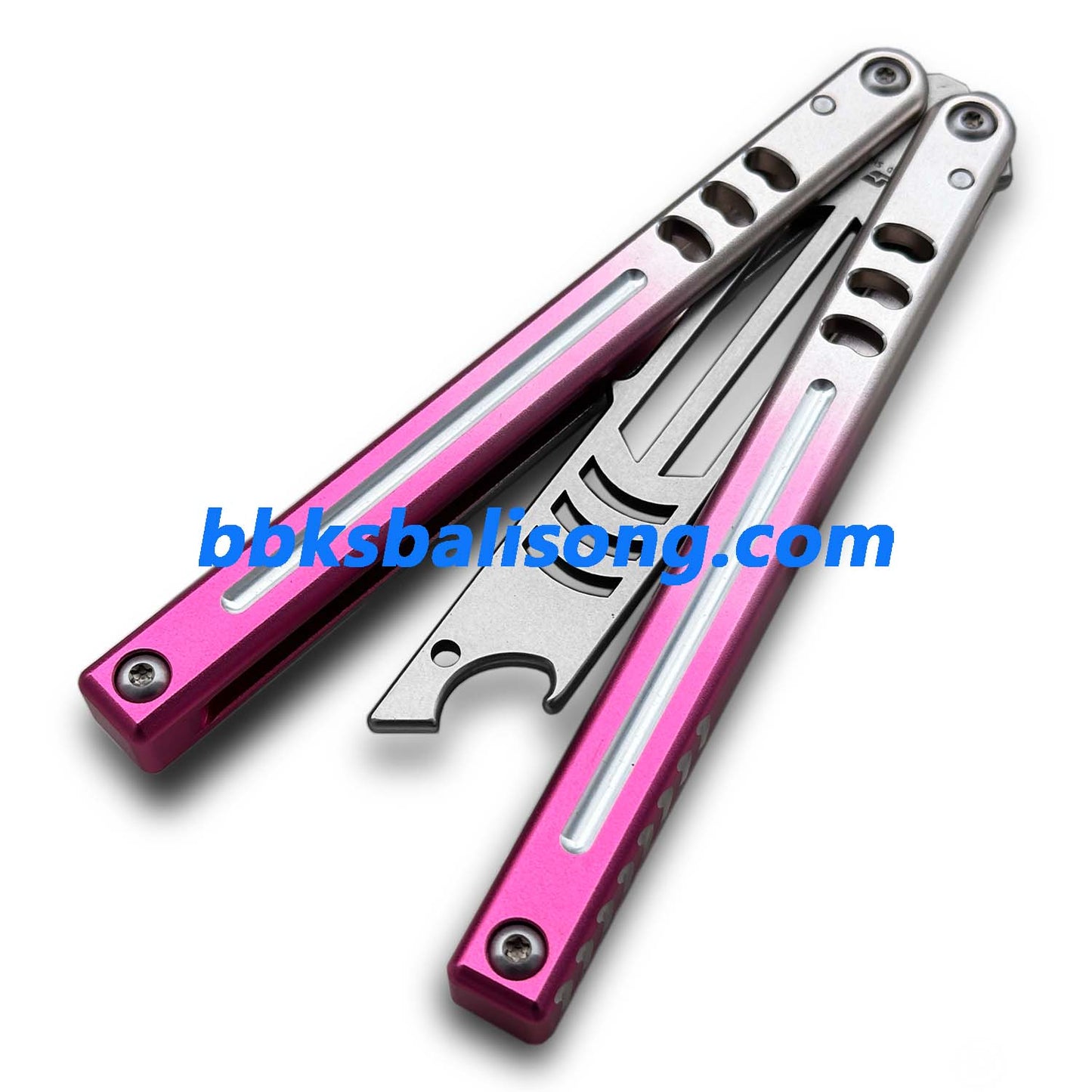 ARMED SHARK Mako V5 Balisong Clone Bottle Opener 6061 Aluminum