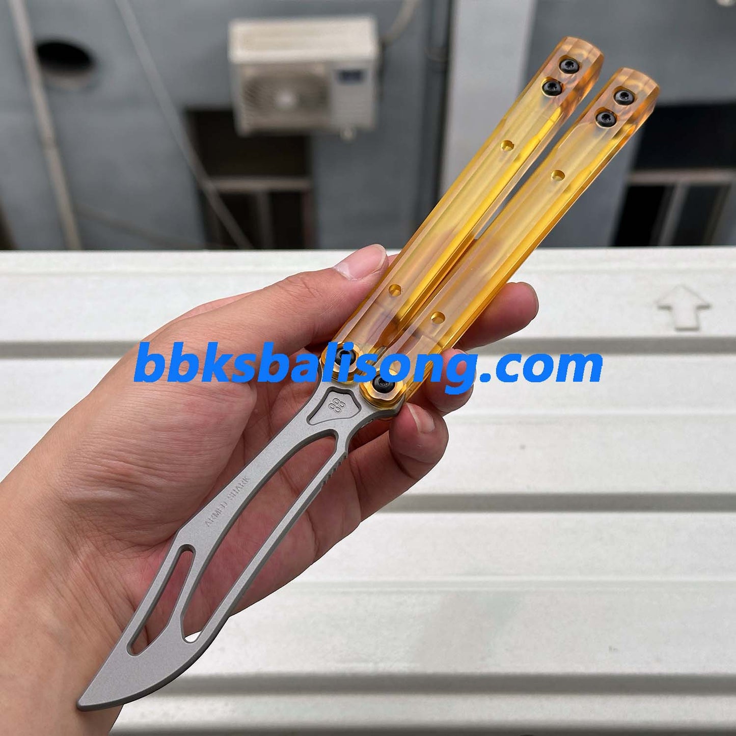 ARMED SHARK PEI Orca Balisong Clone