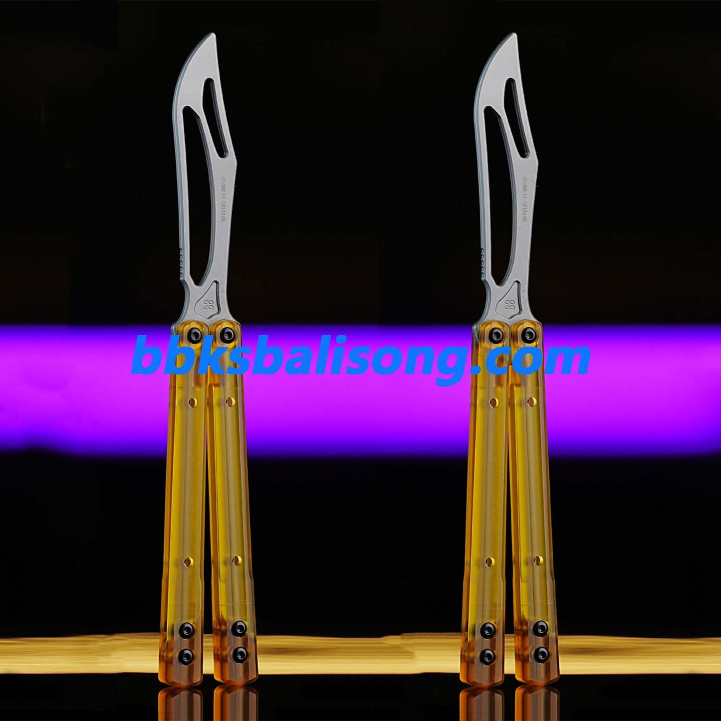 ARMED SHARK PEI Orca Balisong Clone