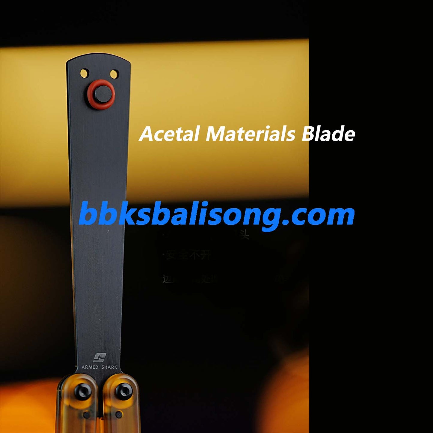 ARMED SHARK Squiddy-A Balisong Trainer Clone
