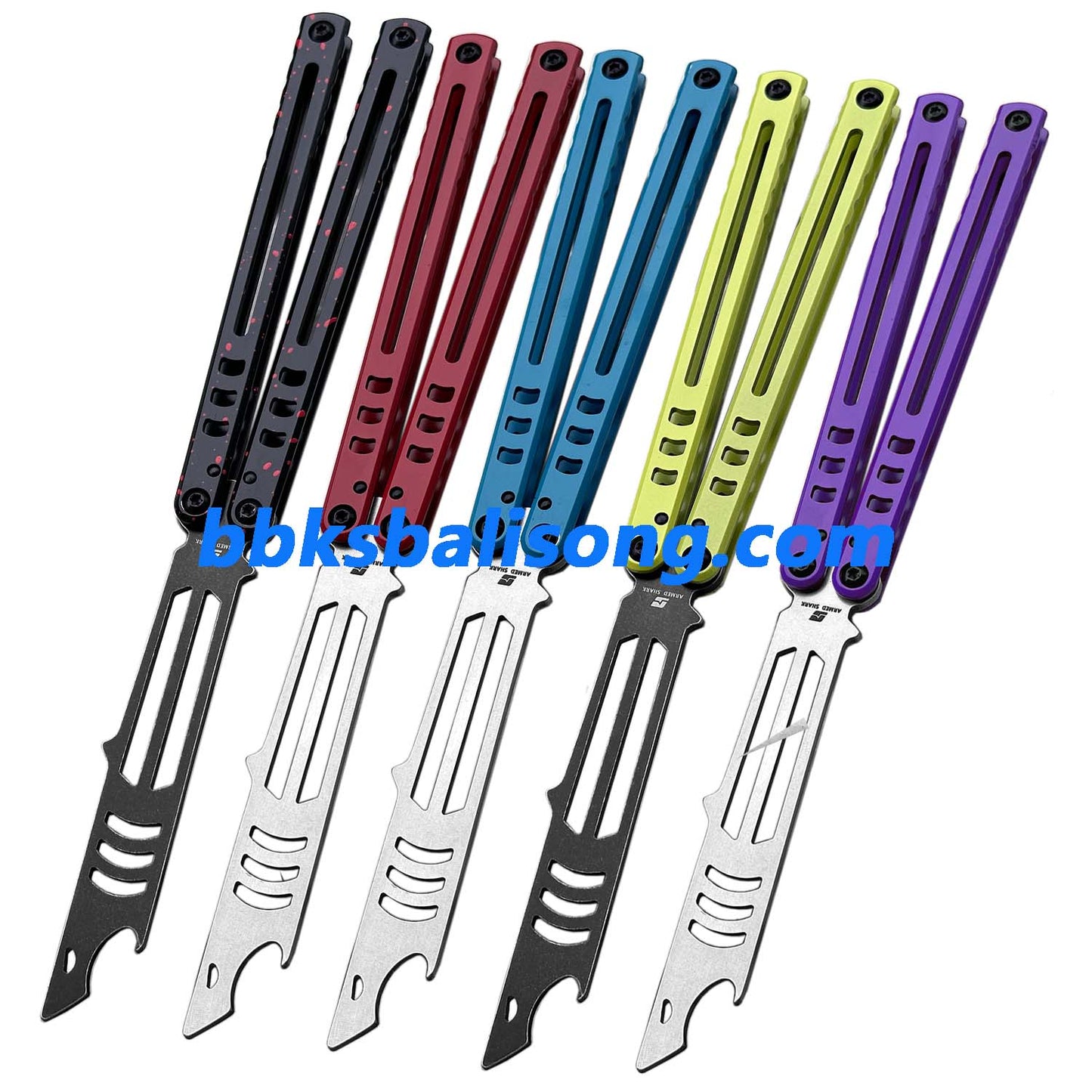 ARMED SHARK Steel Madko Balisong Clone
