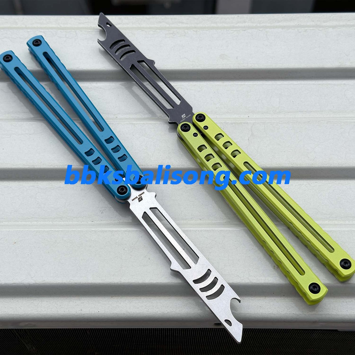 ARMED SHARK Steel Madko Balisong Clone