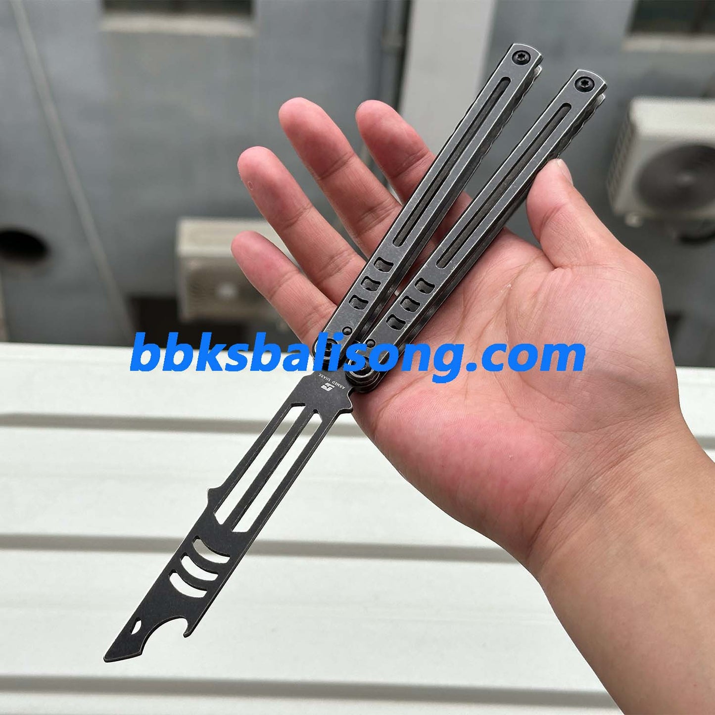 ARMED SHARK Steel Madko Balisong Clone