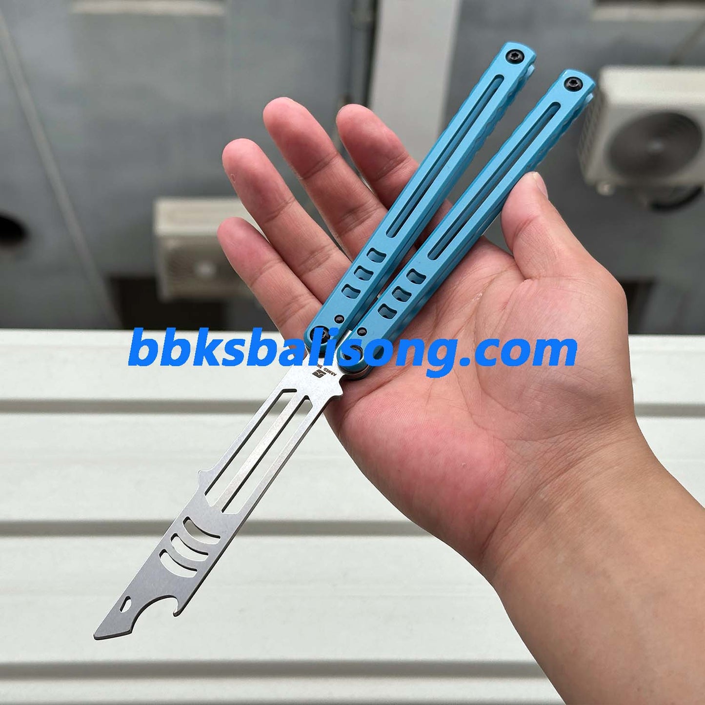 ARMED SHARK Steel Madko Balisong Clone