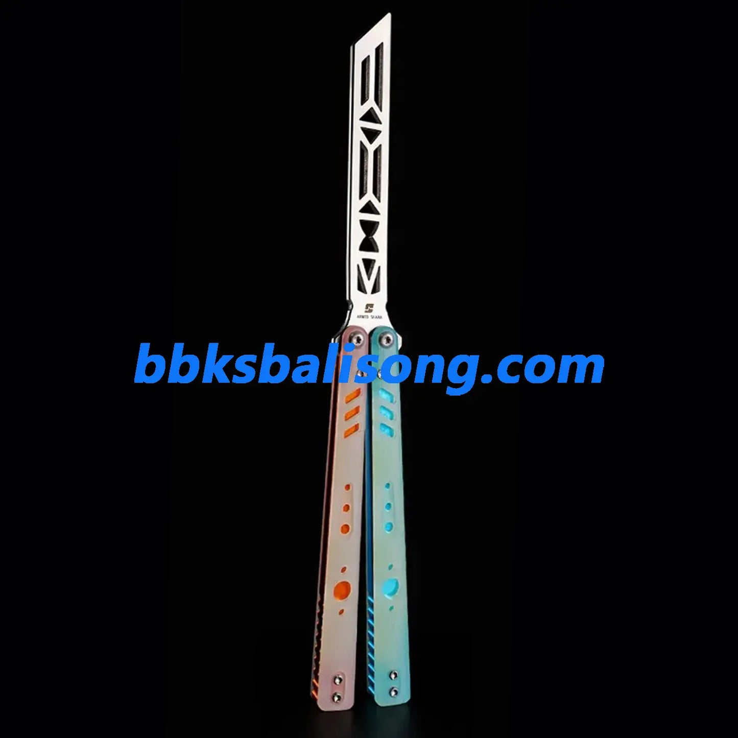 ARMED SHARK Aluminum Channel Replicant (REP) Balisong Clone BBKSbalisong