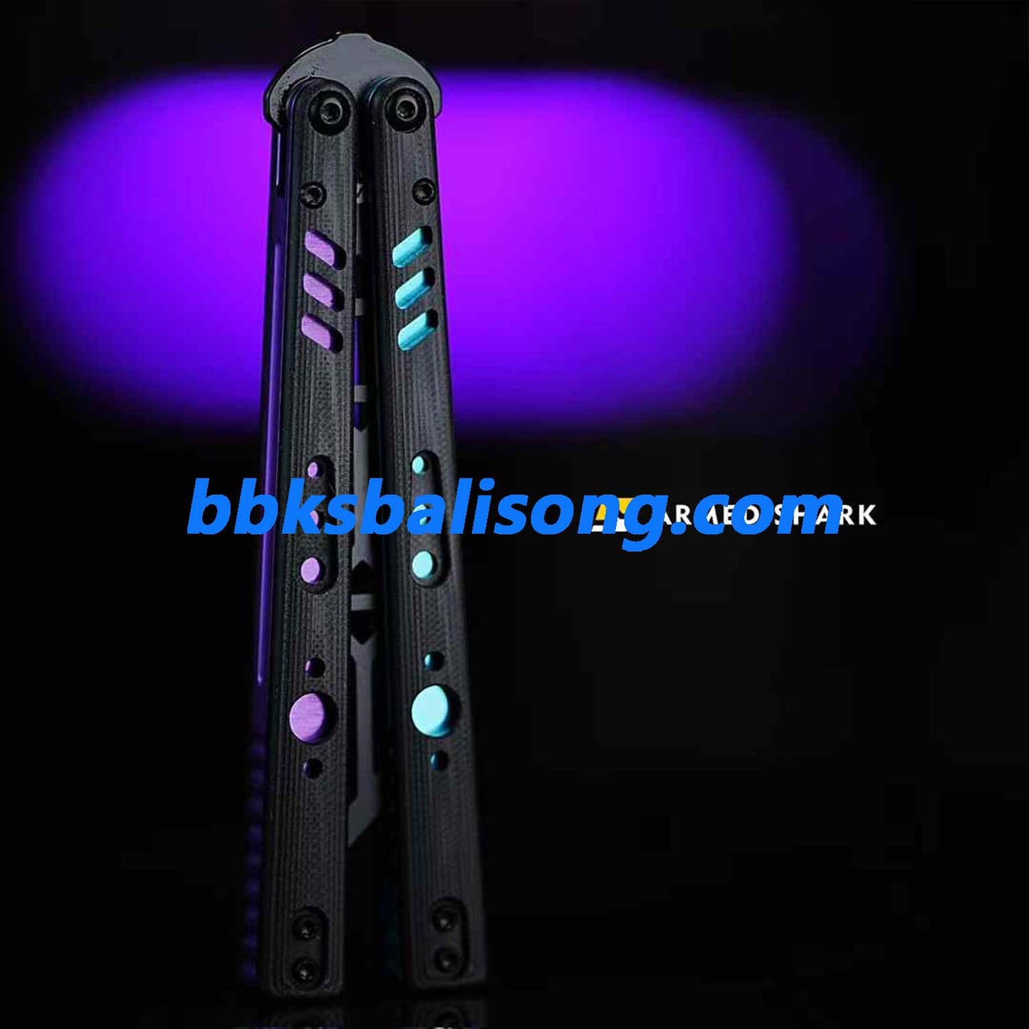 ARMED SHARK Aluminum Channel Replicant V2 Balisong Clone