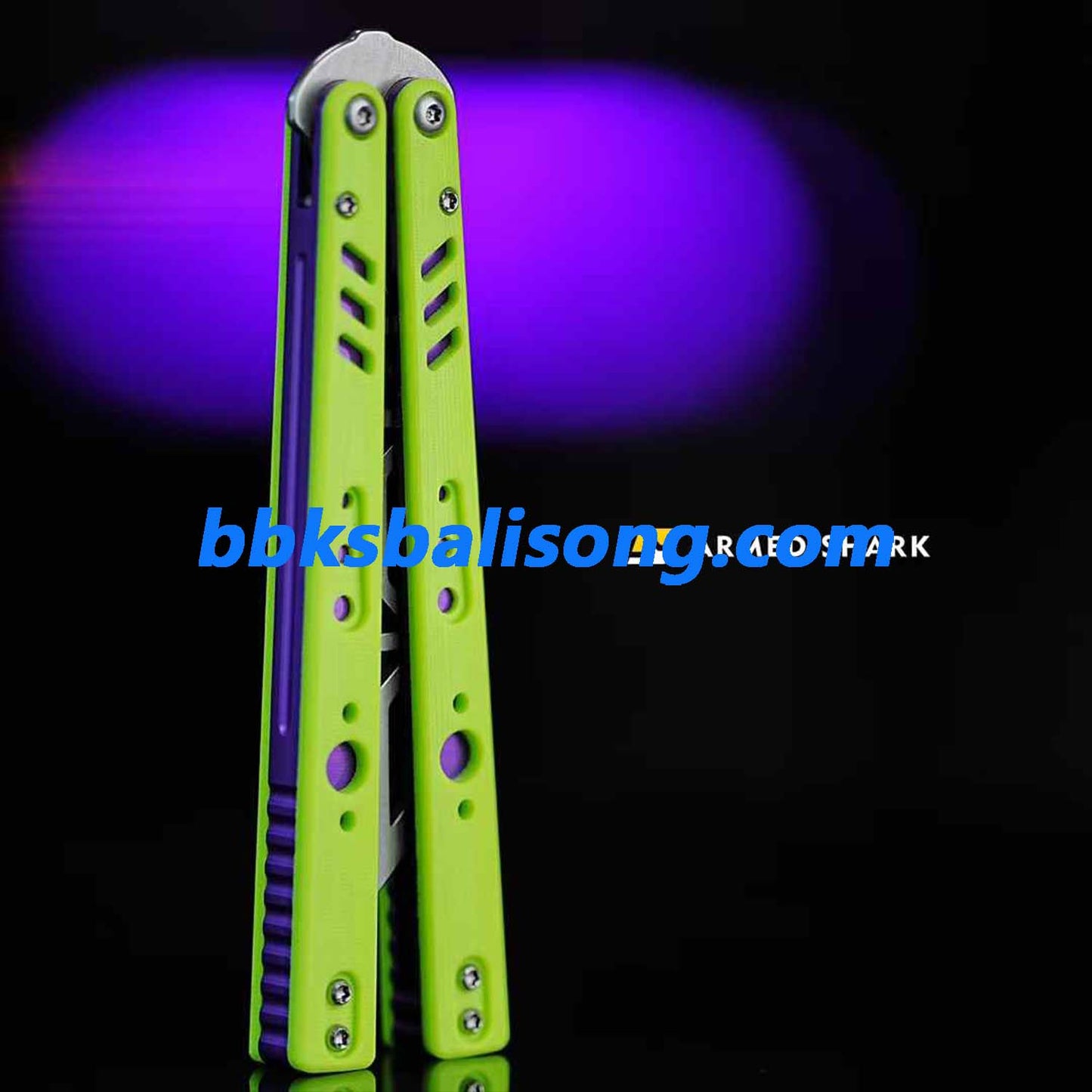 ARMED SHARK Aluminum Channel Replicant V2 Balisong Clone