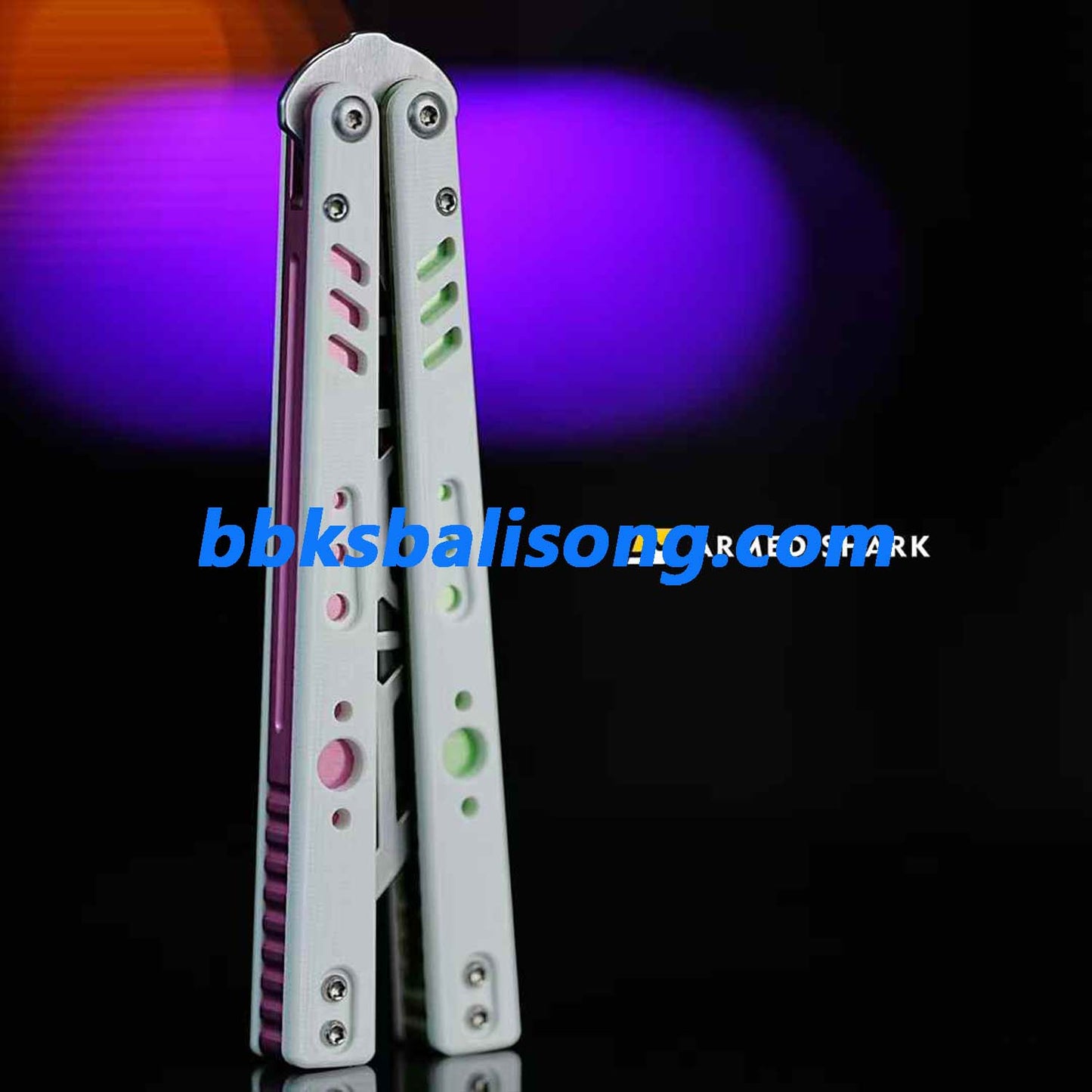 ARMED SHARK Aluminum Channel Replicant V2 Balisong Clone
