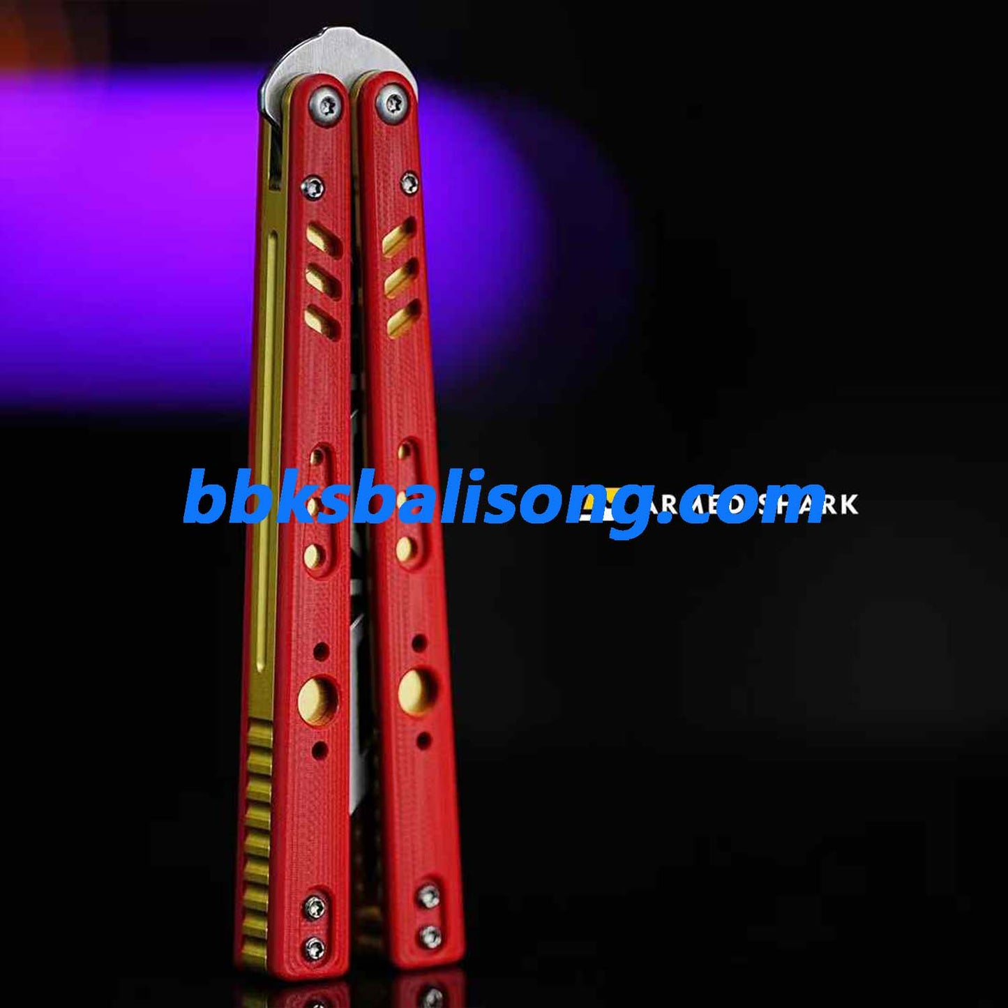 ARMED SHARK Aluminum Channel Replicant V2 Balisong Clone