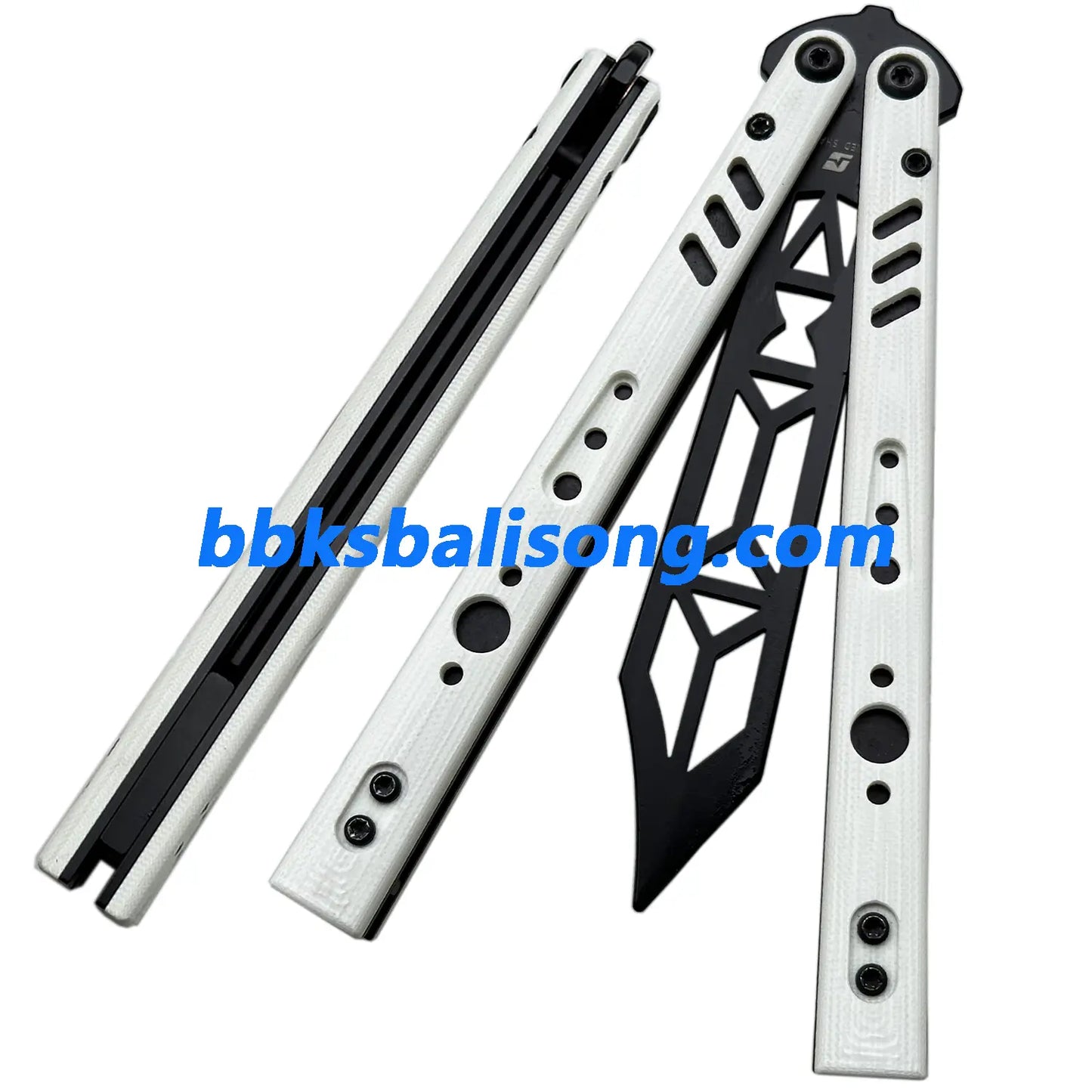 ARMED SHARK BRS Replicant (REP) Balisong Clone Titanium+G10 Handle BBKSbalisong