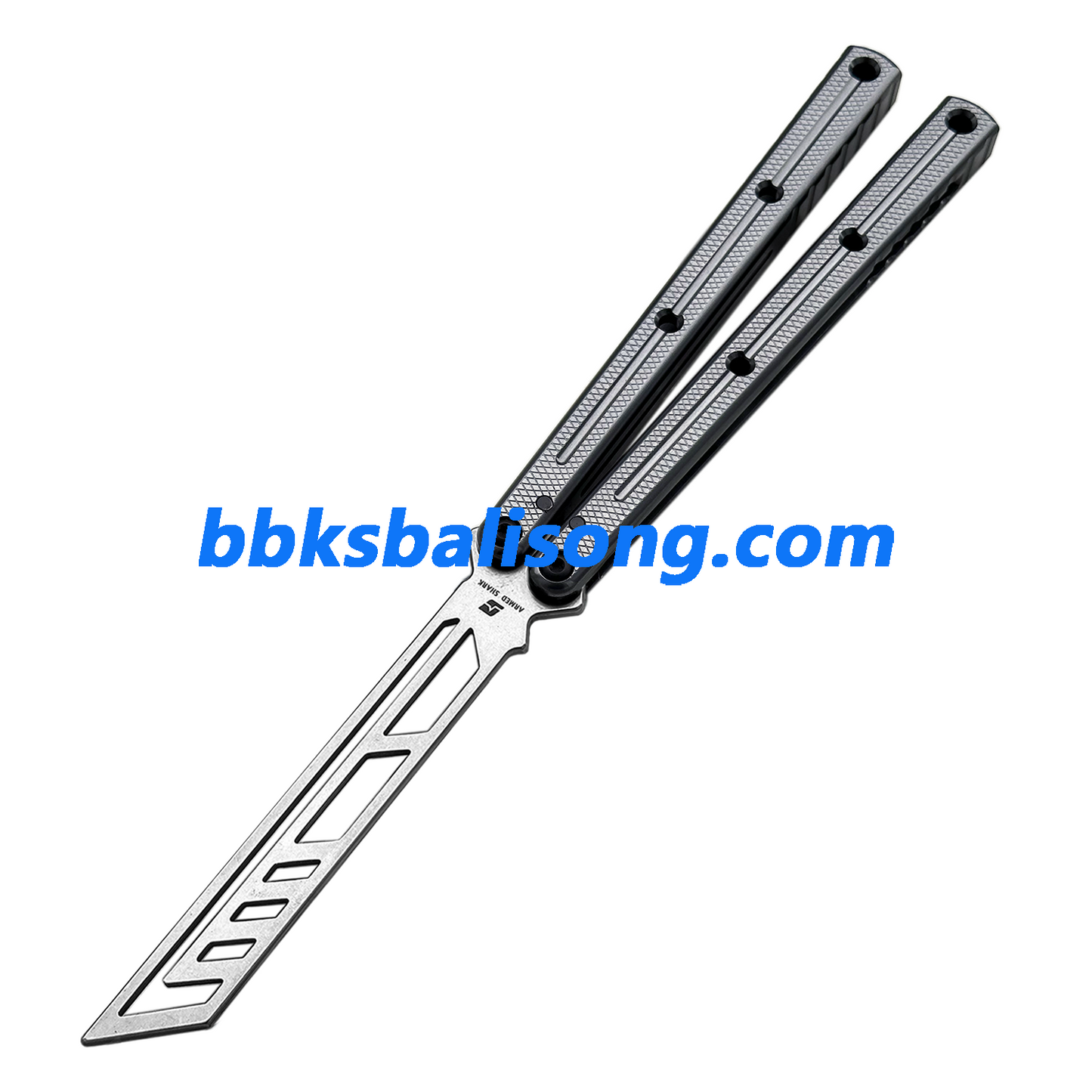 ARMED SHARK Krake Raken (Kraken) V3 Balisong Clone 7075 Aluminum Handle