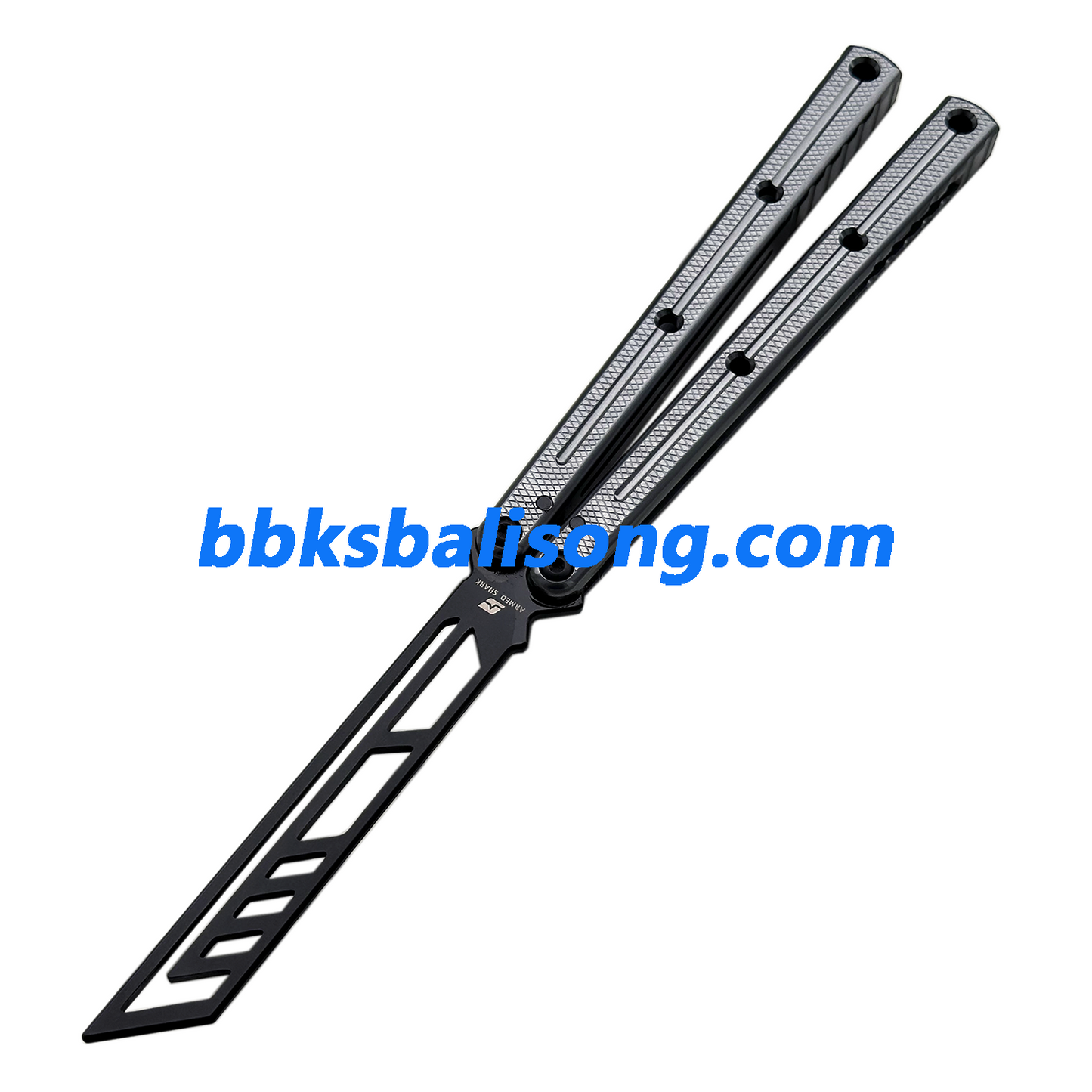 ARMED SHARK Krake Raken (Kraken) V3 Balisong Clone 7075 Aluminum Handle