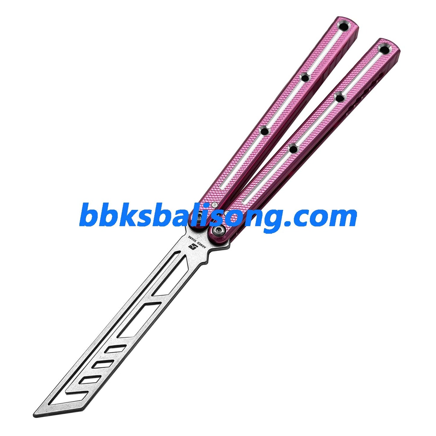 ARMED SHARK Krake Raken (Kraken) V3 Balisong Clone 7075 Aluminum Handle