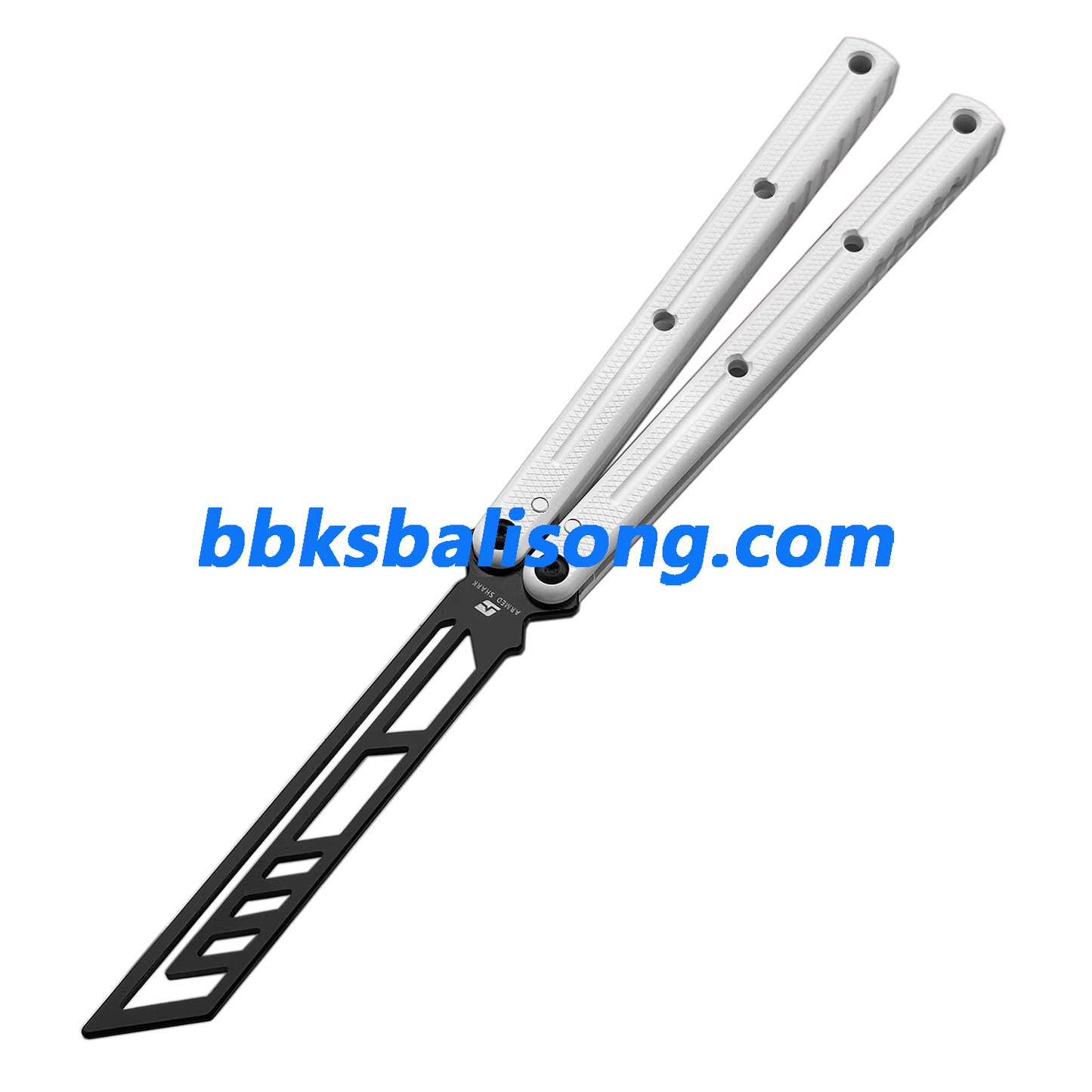 ARMED SHARK Krake Raken (Kraken) V3 Balisong Clone 7075 Aluminum Handle