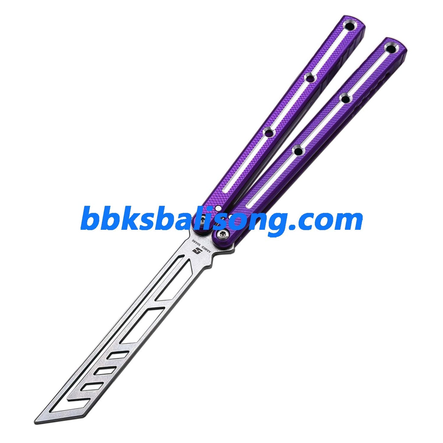 ARMED SHARK Krake Raken (Kraken) V3 Balisong Clone 7075 Aluminum Handle