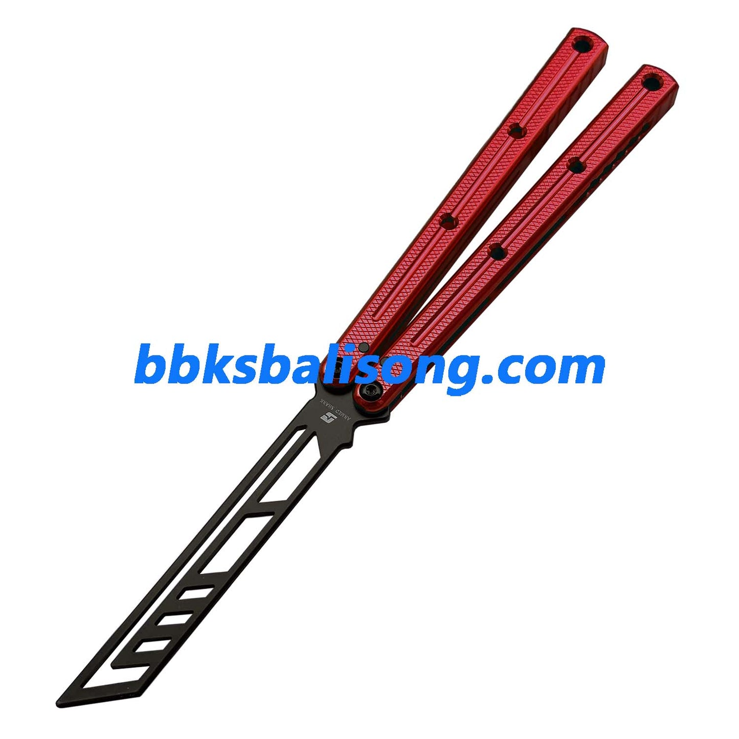 ARMED SHARK Krake Raken (Kraken) V3 Balisong Clone 7075 Aluminum Handle