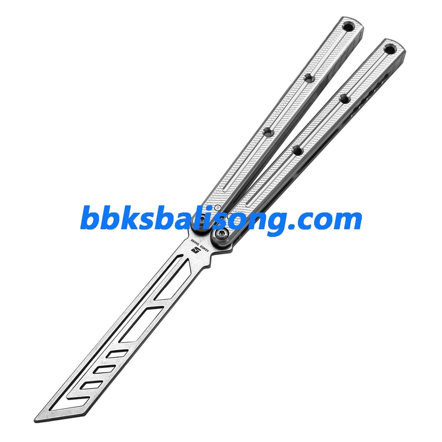 ARMED SHARK Krake Raken (Kraken) V3 Balisong Clone 7075 Aluminum Handle