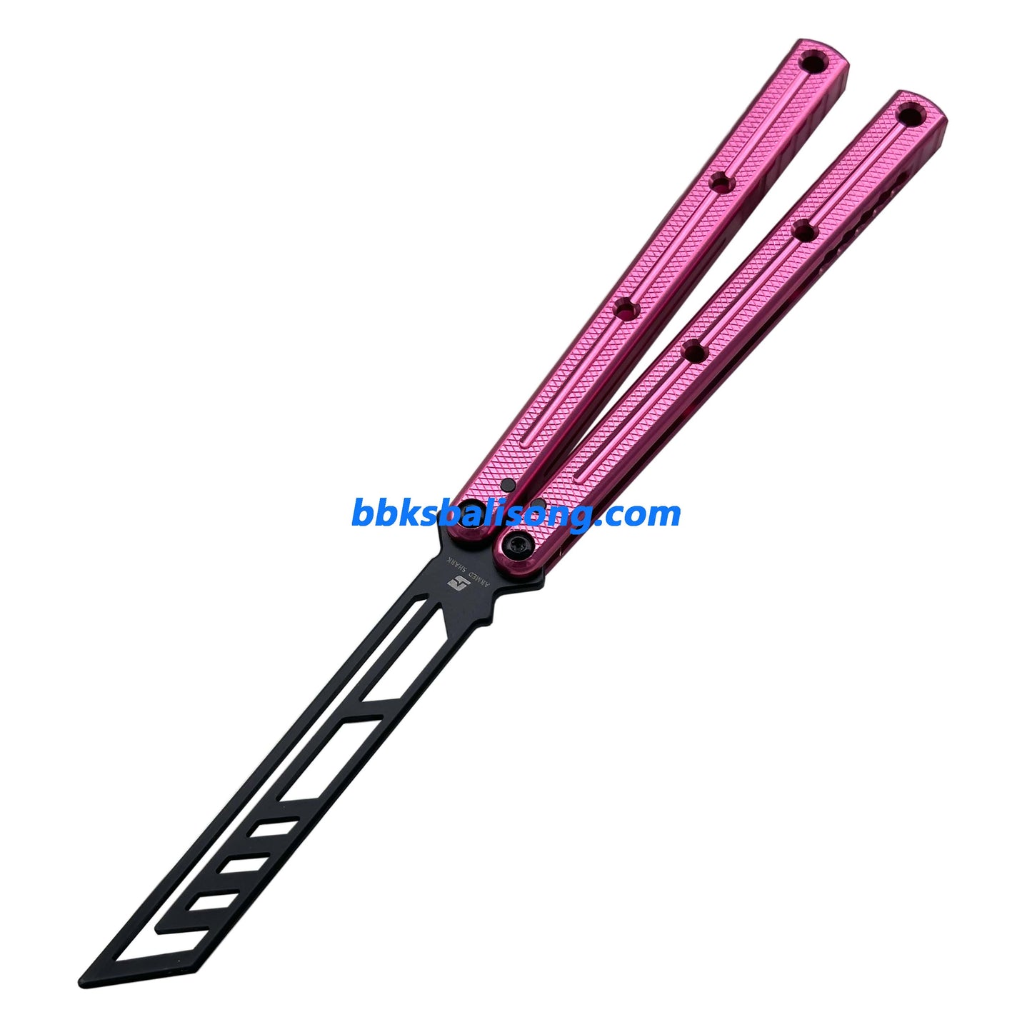 ARMED SHARK Krake Raken (Kraken) V3 Balisong Clone 7075 Aluminum Handle