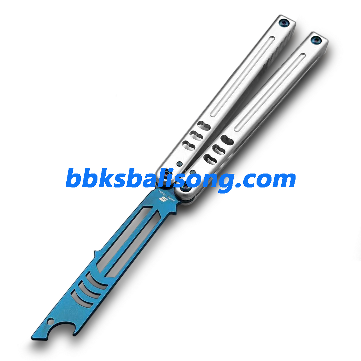 ARMED SHARK Mako V5 Balisong Clone Bottle Opener 6061 Aluminum
