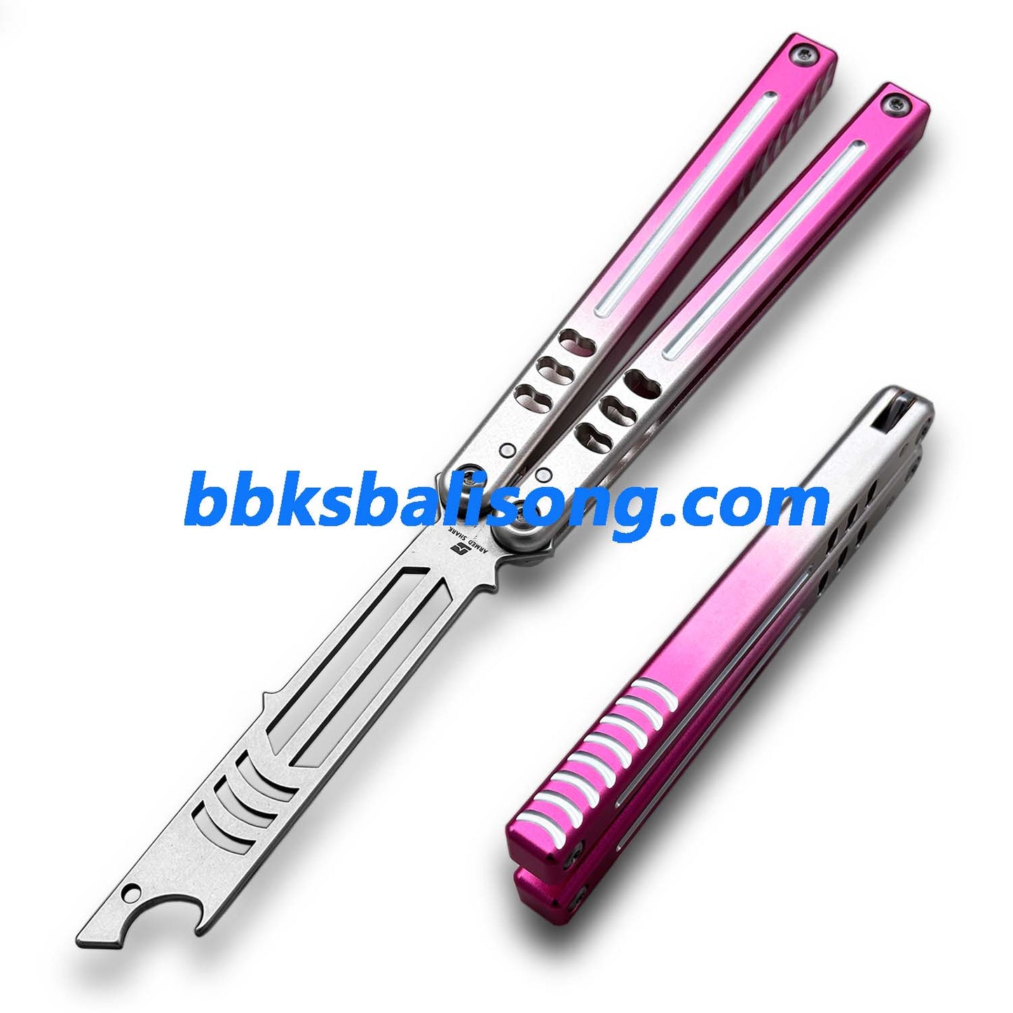 ARMED SHARK Mako V5 Balisong Clone Bottle Opener 6061 Aluminum