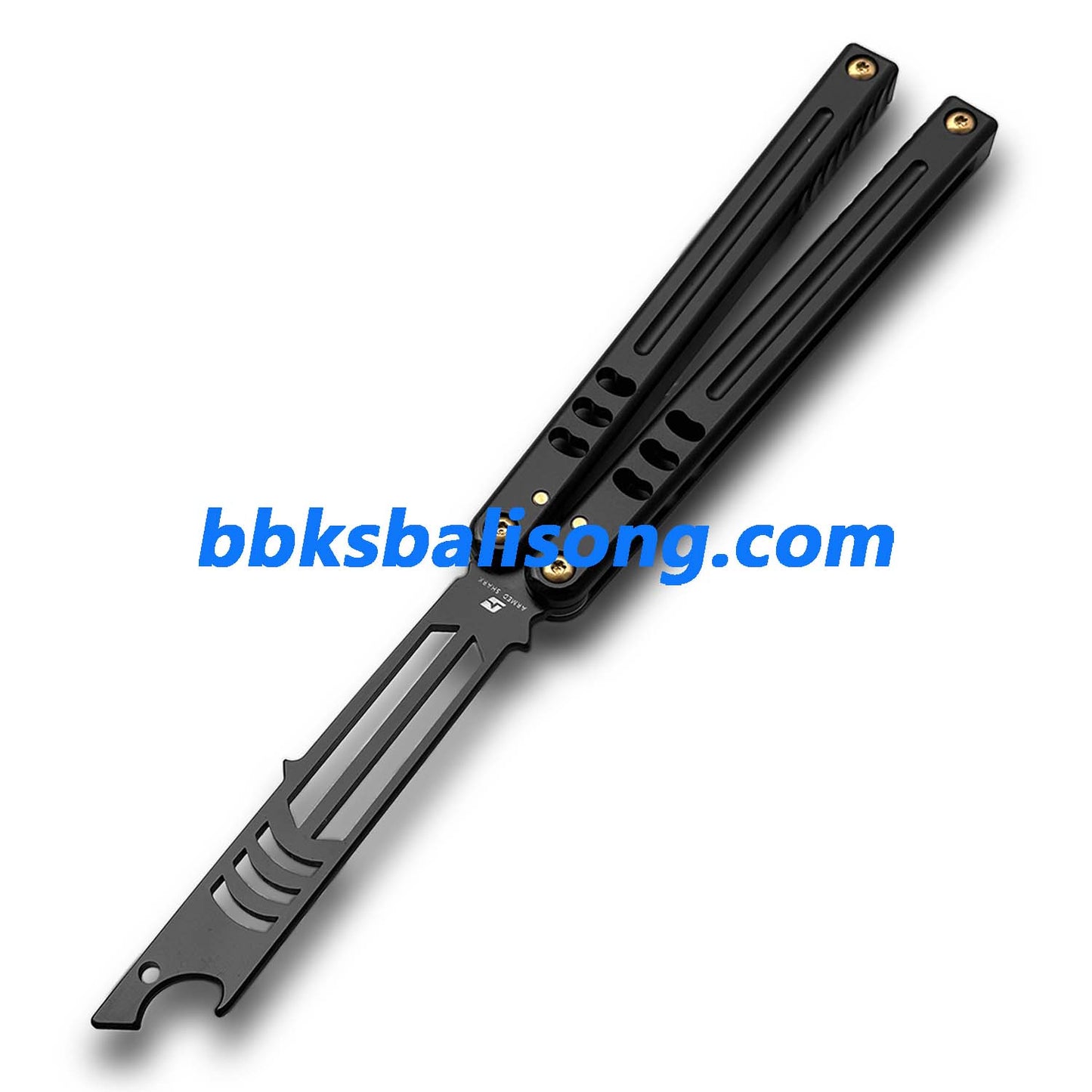 ARMED SHARK Mako V5 Balisong Clone Bottle Opener 6061 Aluminum