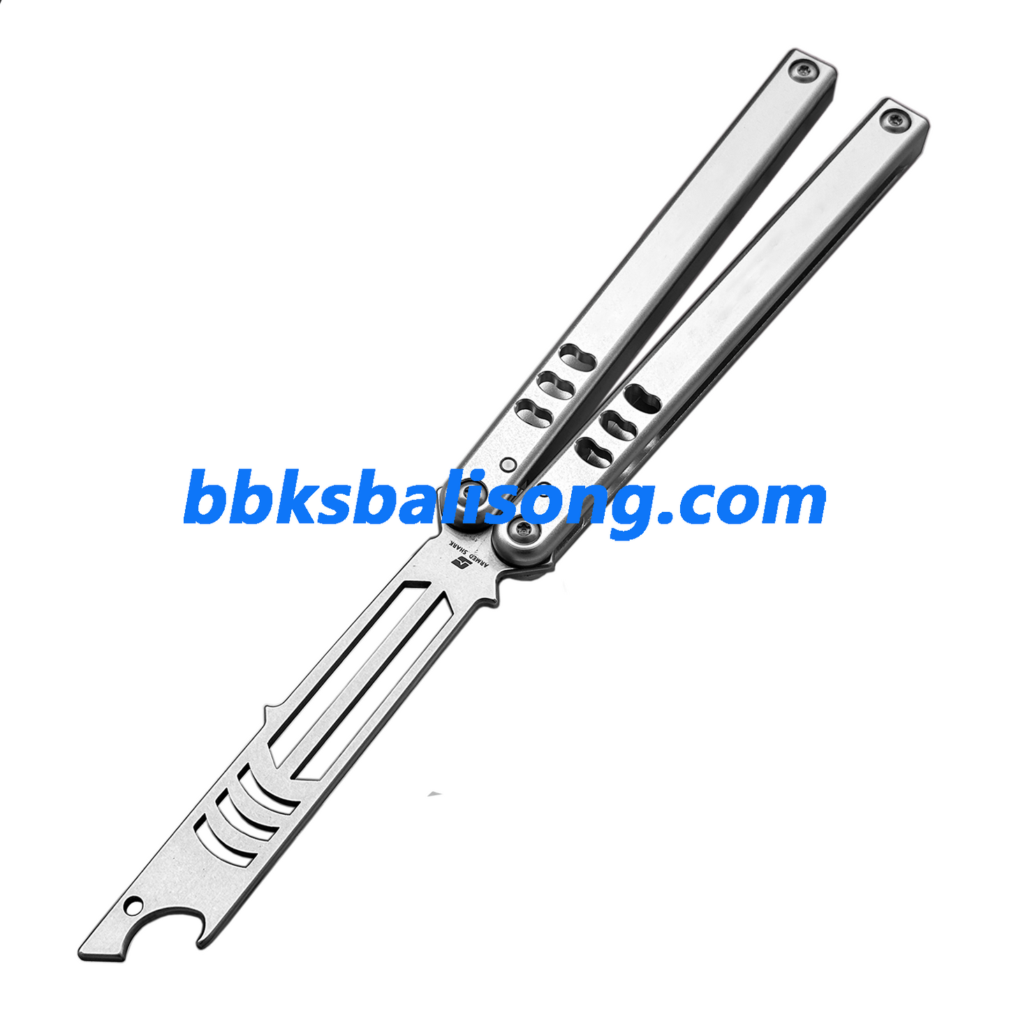 ARMED SHARK Mako V5 Balisong Clone Bottle Opener 6061 Aluminum