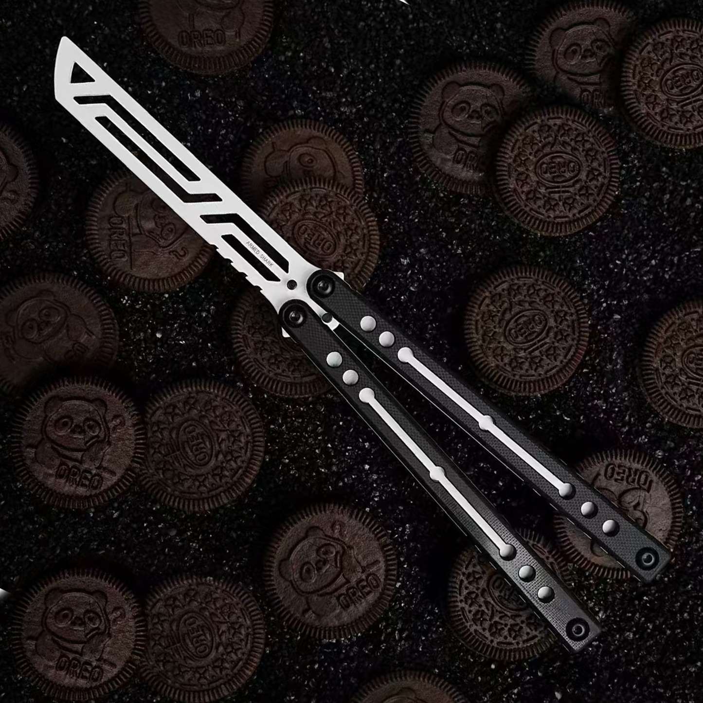 ARMED SHARK Nautilus V2 Balisong Clone