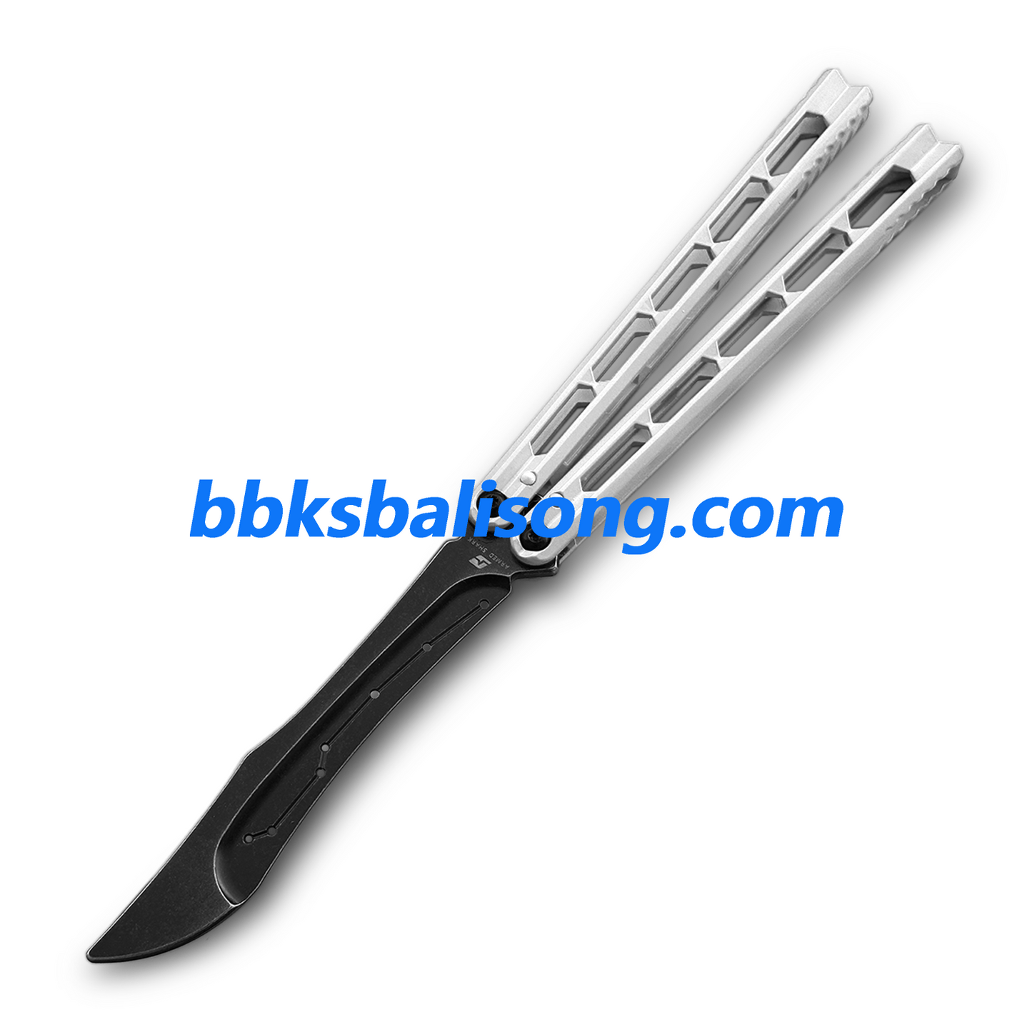 ARMED SHARK Prism Balisong Stainless Steel Handle Bushing System