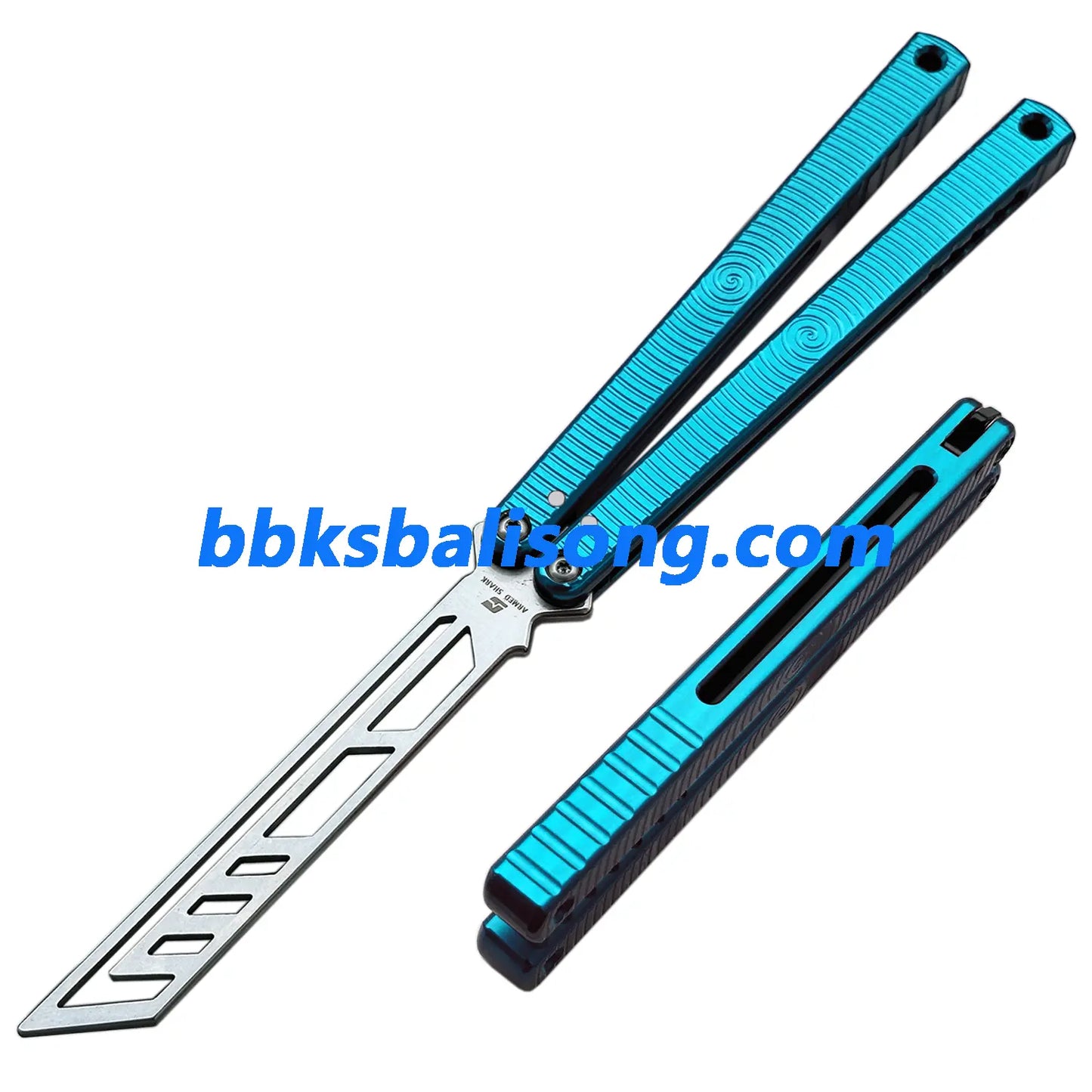 ARMED SHARK Spiral Krake Raken (Kraken) V3 Balisong Clone BBKSbalisong