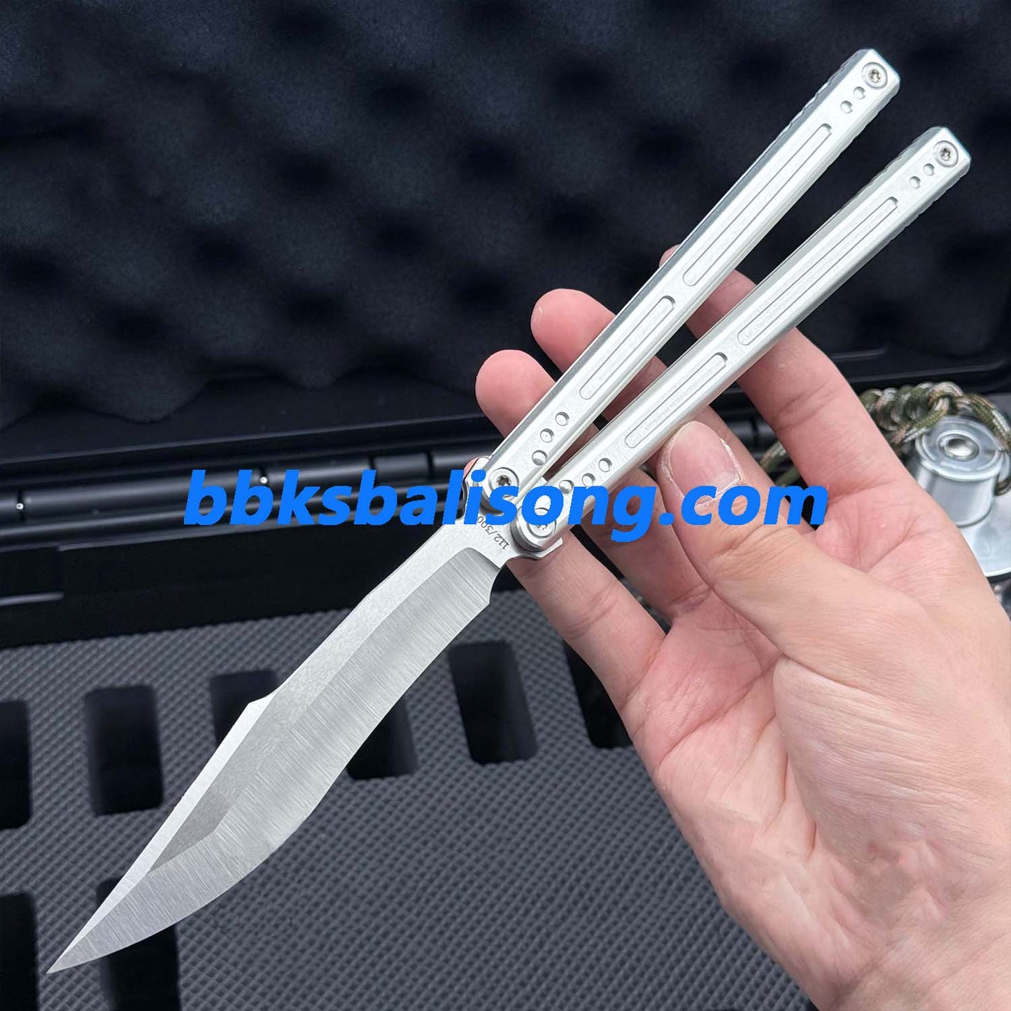 Asgard Blue Sky Original Balisong 7075 Aluminum Bushings System